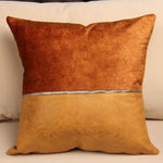 Load image into Gallery viewer, Golden Chain Polyester PU Cushion Cover Hotel Home Decoration 45x45cm
