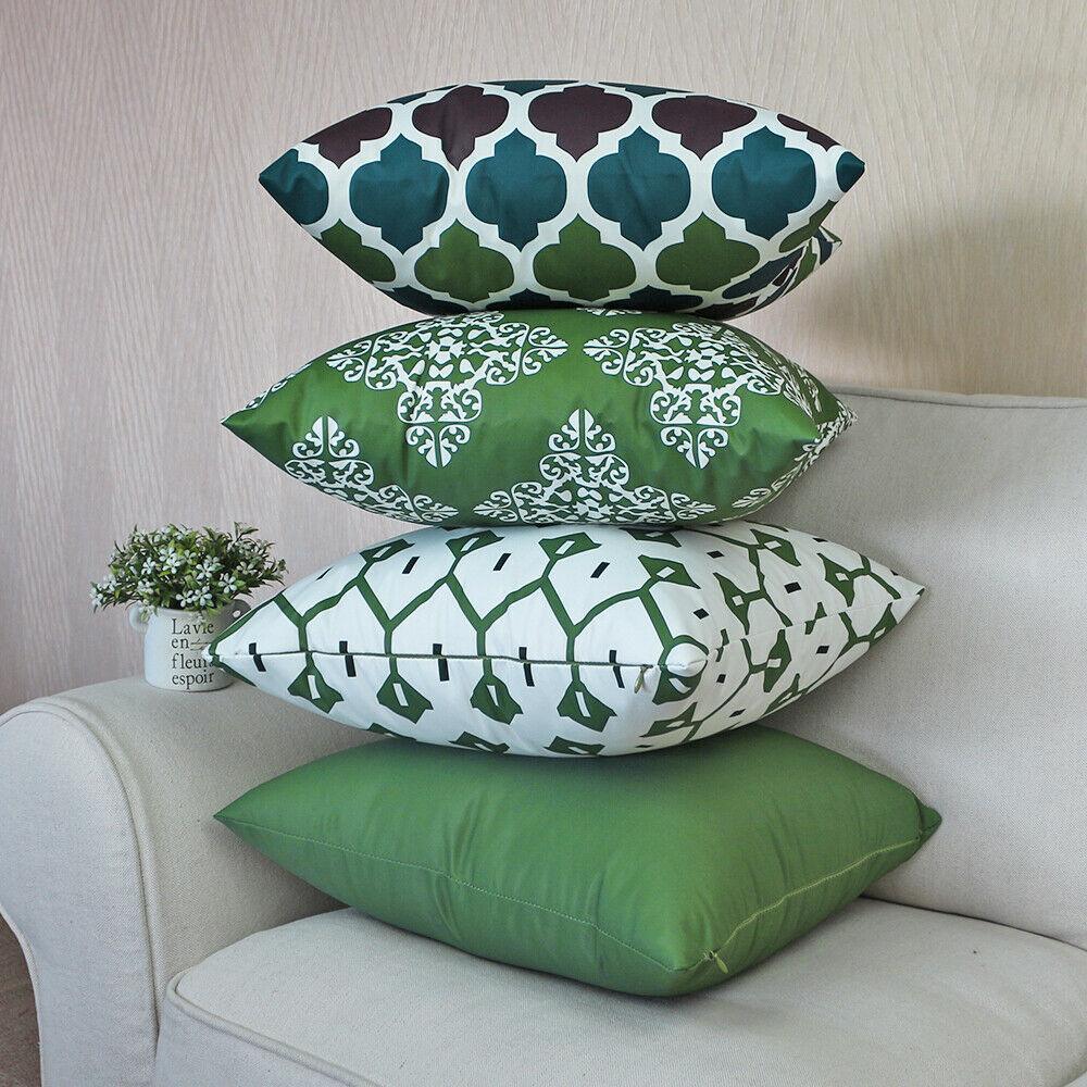 Water Resistant/Outdoor Cushion Covers for Home Garden Outdoor