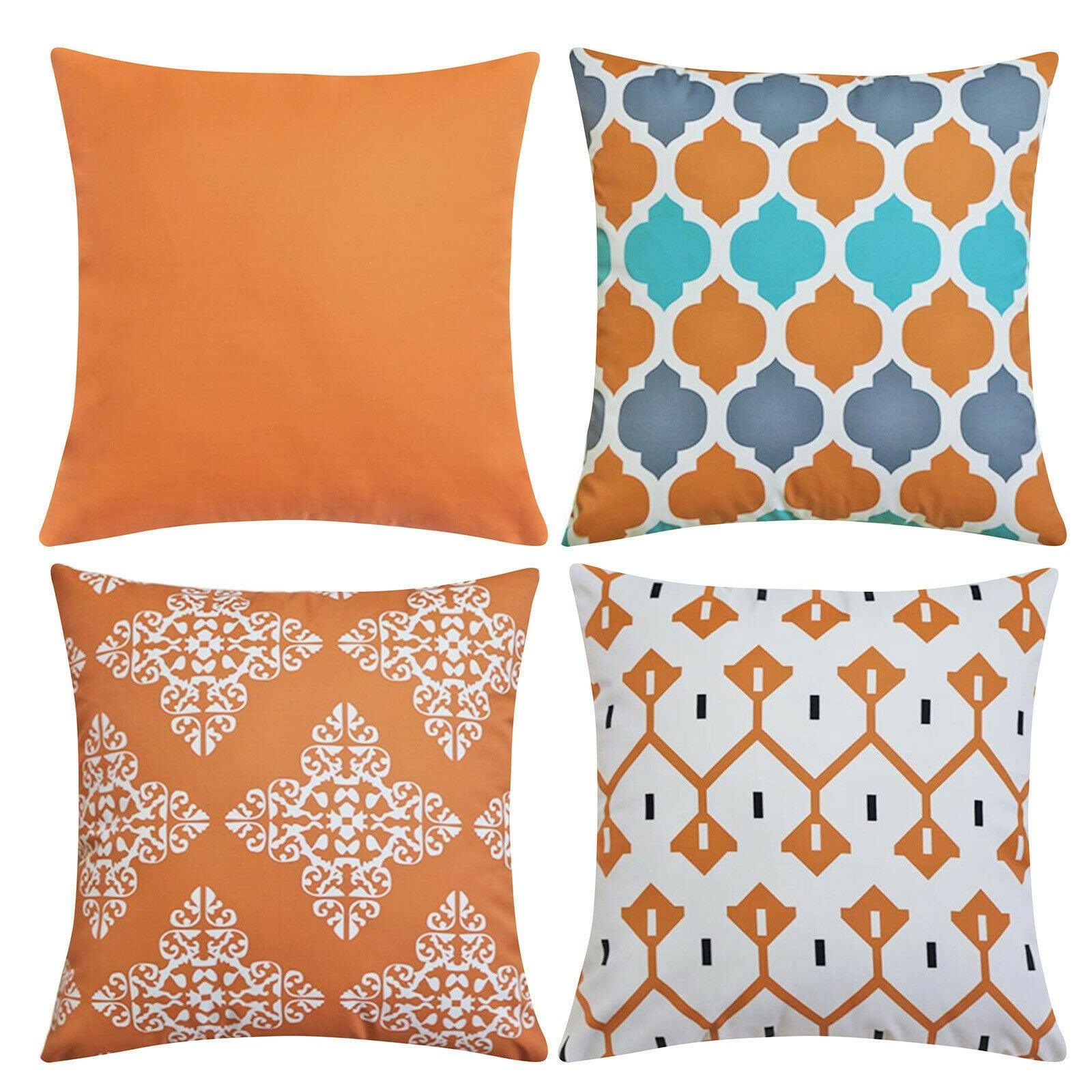 Water Resistant/Outdoor Cushion Covers for Home Garden Outdoor
