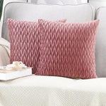 Load image into Gallery viewer, Scissors Pattern Design Velvet Cushion Covers 45 x 45 cm ( 3 Colours - Set of 1 pcs)
