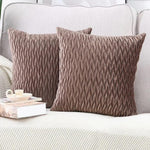 Load image into Gallery viewer, Scissors Pattern Design Velvet Cushion Covers 45 x 45 cm ( 3 Colours - Set of 1 pcs)
