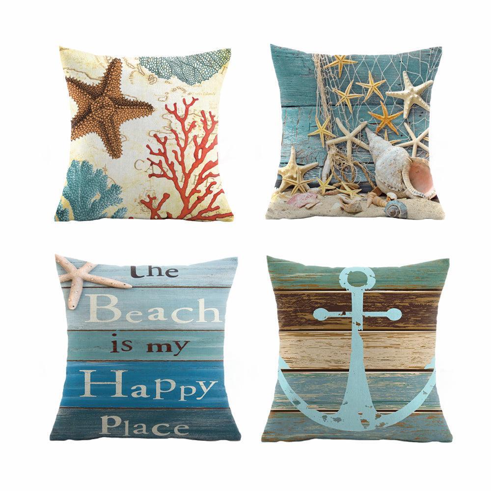 Weatherproof cushion cover in 45x45cm size, perfect for outdoor seating.