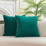 Load image into Gallery viewer, Wave Pattern Velvet Cushion Covers ( 45X45CM, 50CMx50CM and 55x55CM)
