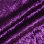 Load image into Gallery viewer, Purple Colour Crushed Ice Velvet Square Cushion Cover 45X45CM - (Set of 4 pcs)
