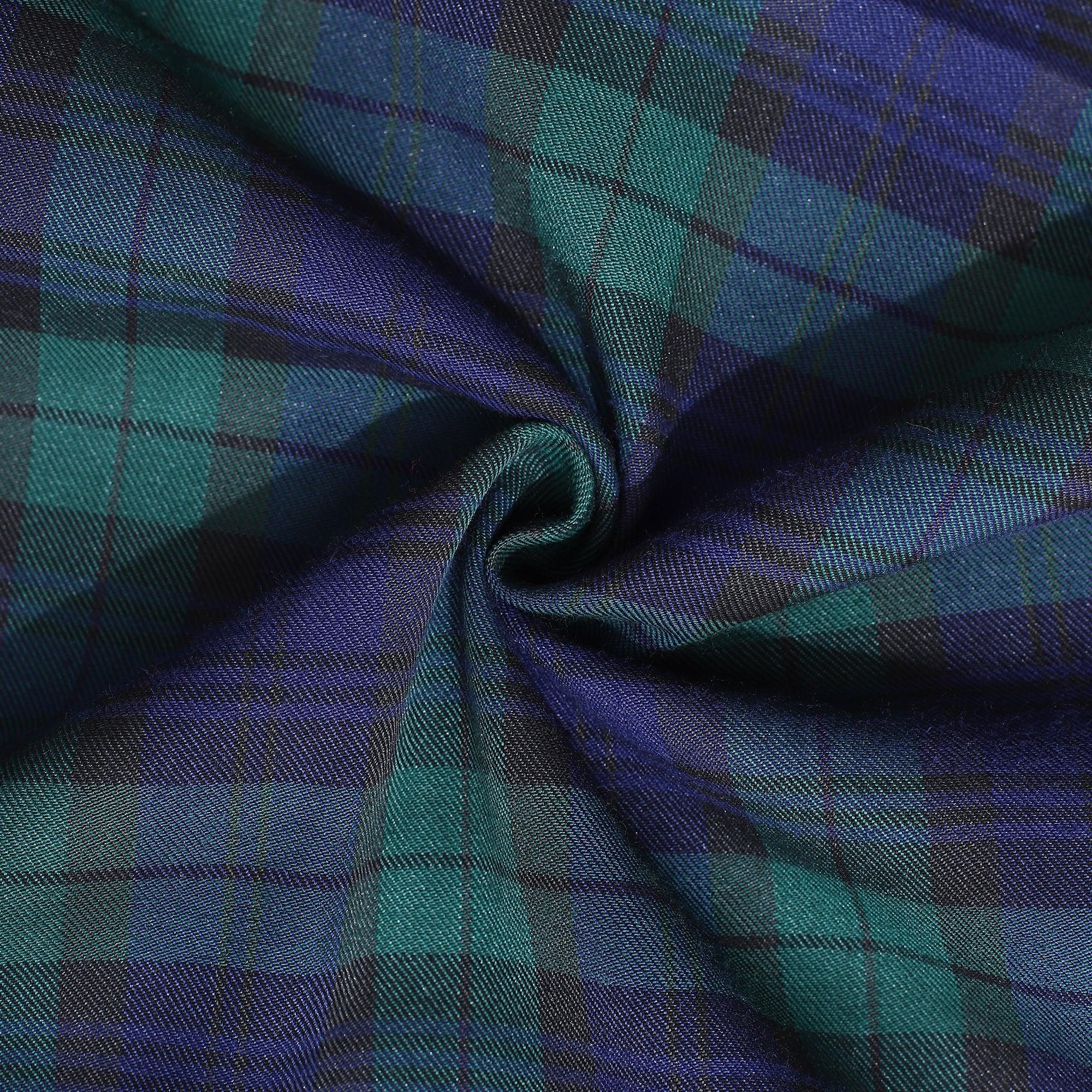 Polyester Cotton Tartan Check Cushion Cover Home Sofa 45x45 CM (18"x18") & 50x50 CM (20"x20") - 3 Designs
