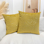 Load image into Gallery viewer, Gold Stamp Dots Velvet Cushion Covers 45 x 45 cm - Available in 8 Colours
