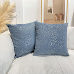 Load image into Gallery viewer, Gold Stamp Dots Velvet Cushion Covers 45 x 45 cm - Available in 8 Colours
