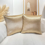 Load image into Gallery viewer, Luxury 18x18 velvet cushion covers with a shiny finish for modern decor
