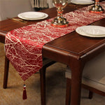 Load image into Gallery viewer, Multiple Design Party Christmas Wedding Jacquard/Polyester Table Runner
