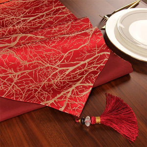 Multiple Design Party Christmas Wedding Jacquard/Polyester Table Runner