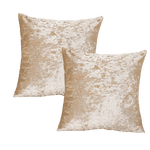 Load image into Gallery viewer, Crushed Ice Velvet Cushion Covers | Set of 2 &amp; 4 pcs (45 cm, 50 cm, 55 cm, 60 cm, 65 cm, 70cm)
