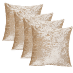 Load image into Gallery viewer, Crushed Ice Velvet Cushion Covers | Set of 2 &amp; 4 pcs (45 cm, 50 cm, 55 cm, 60 cm, 65 cm, 70cm)
