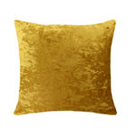 Load image into Gallery viewer, Gold Crushed Velvet Cushion Cover
