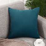 Load image into Gallery viewer, Designer Dutch Velvet Geometric Cushion Cover 45x45 cm - Blue
