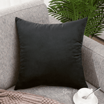 Load image into Gallery viewer, Designer Dutch Velvet Geometric Cushion Cover 45x45 cm - Black
