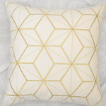 Load image into Gallery viewer, Gold Plaid Velvet Cushion Cover (18x18" - 45x45 cm)
