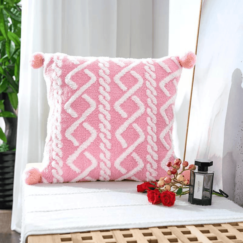 Plush clearance cushion covers