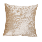 Load image into Gallery viewer, Champagne Crushed Velvet Cushion Cover
