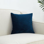 Load image into Gallery viewer, Blue Velvet Cushion Cover
