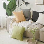 Load and play video in Gallery viewer, Linen Cushion Covers Home Hotel Sofa 45X45CM - 6 Colours

